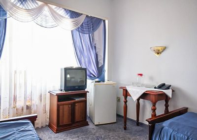 Однокомнатный двухместный номер Стандарт в санатории «Вернер» в г. Ессентуки - фотография