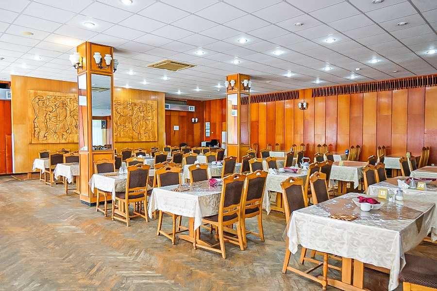 Столовая в санатории «Вернер» в г. Ессентуки - фотография