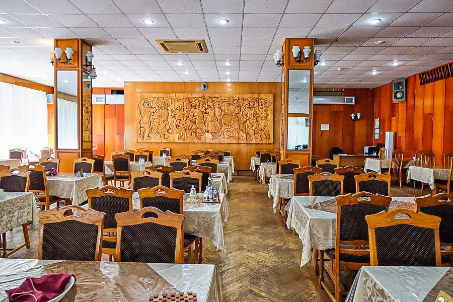 Столовая в санатории «Вернер» в г. Ессентуки - фотография