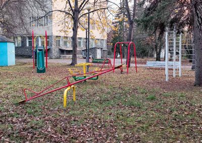 Территория санатория «Вернер» в г. Ессентуки - фотография