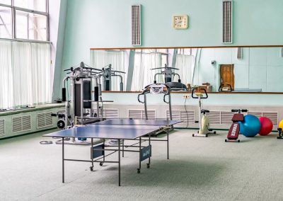 Тренажерный зал в санатории «Вернер» в г. Ессентуки - фотография