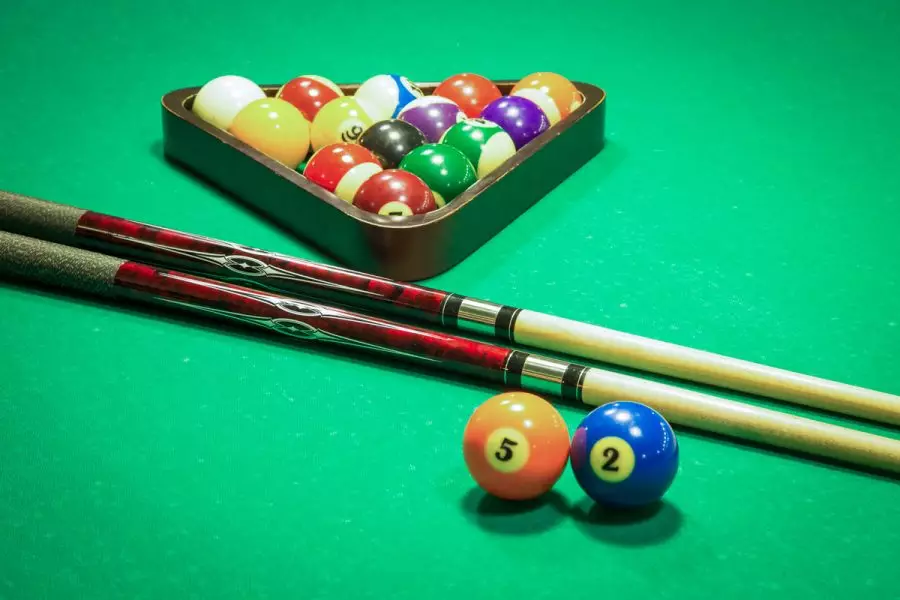 Бильярд в санатории - фотография