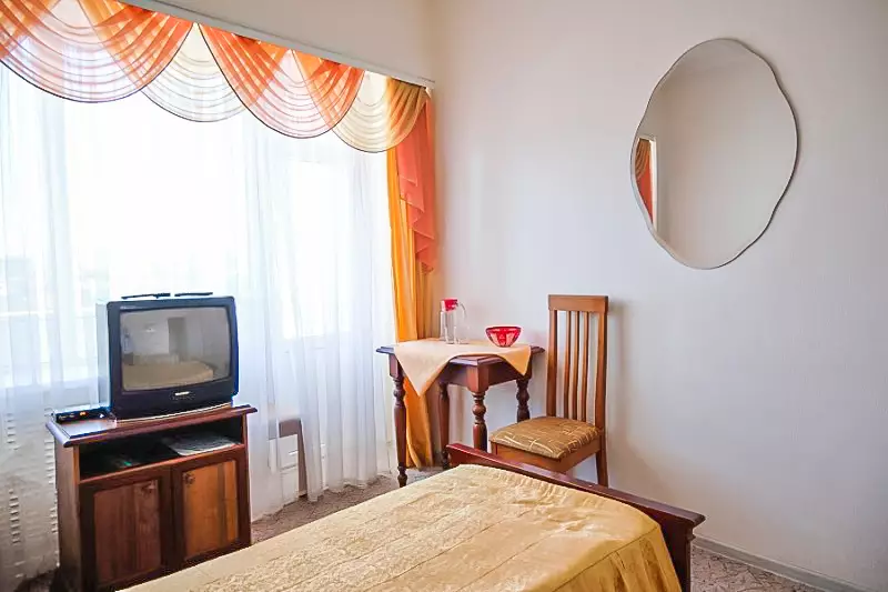 Однокомнатный одноместный номер Эконом в санатории «Вернер» в г. Ессентуки - фотография