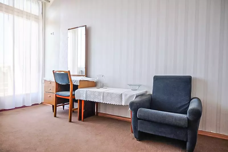 Однокомнатный одноместный номер Эконом в санатории «Вернер» в г. Ессентуки - фотография